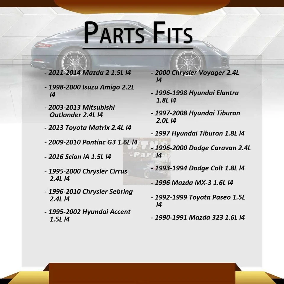 4 свечи зажигания подходят для Ford Escort DENSO 1991 1992 1993 1994 1995 1996 годов выпуска - Изображение 3 из 4