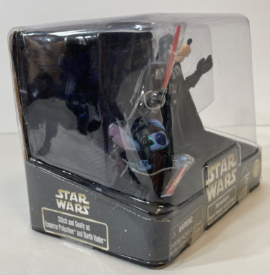 Disney Parks Star Tours Star Wars Stitch & Goofy Palpatine Darth
