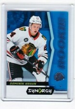 2018 2018-19 UPPER DECK SYNERGY DOMINIK KAHUN BLUE ROOKIE /799 67 BLACKHAWKS