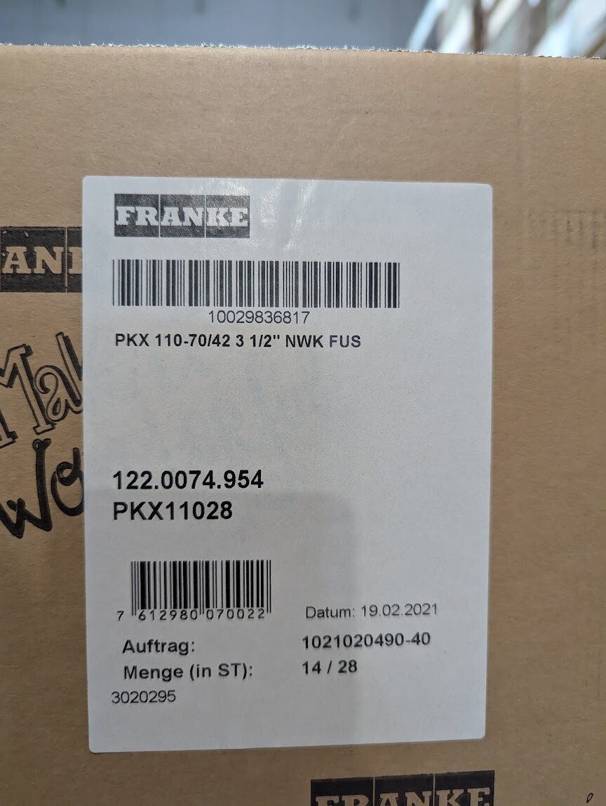 Franke PKX11028 Peak 28 Inch Undermount Sink Single Basin STAINLESS ...
