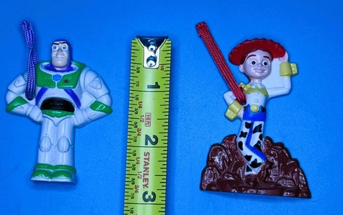 1999 Toy Story 2 Jessie Bullseye & Buzz General Mills Cereal Christmas Ornaments - Picture 3 of 3