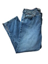 Tommy Hilfiger 2004 Vintage Blue Jean Capri Denim Pants Women  s Size 14