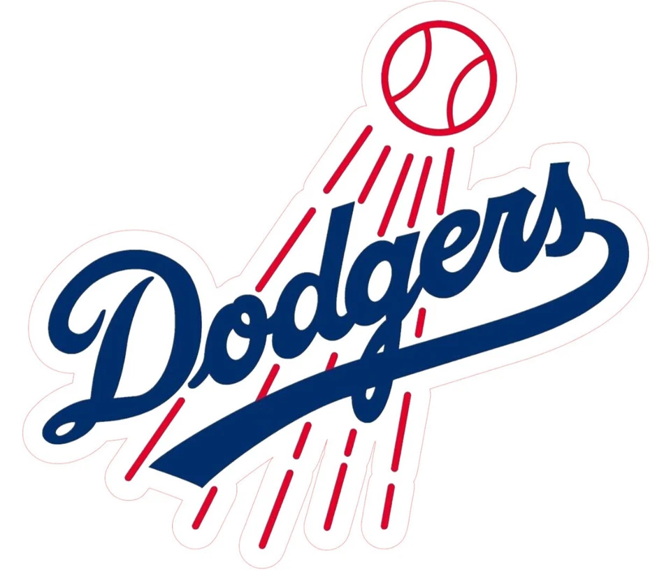 ORACAL Los Angeles Dodgers Logo All Weather Vinyl Sticker/Decal MLB