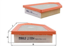 MAHLE LX5594 Air filter for Ford Fiesta mk7 and Puma, 1.0l EcoBoost