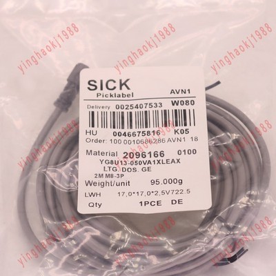 1pcs NEW SICK YG8U13-050VA1XLEAX 2096166 Sensor Cable Quality assurance