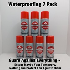 7 x Kiwi Protect-All 4.25oz Spray Waterproofe...