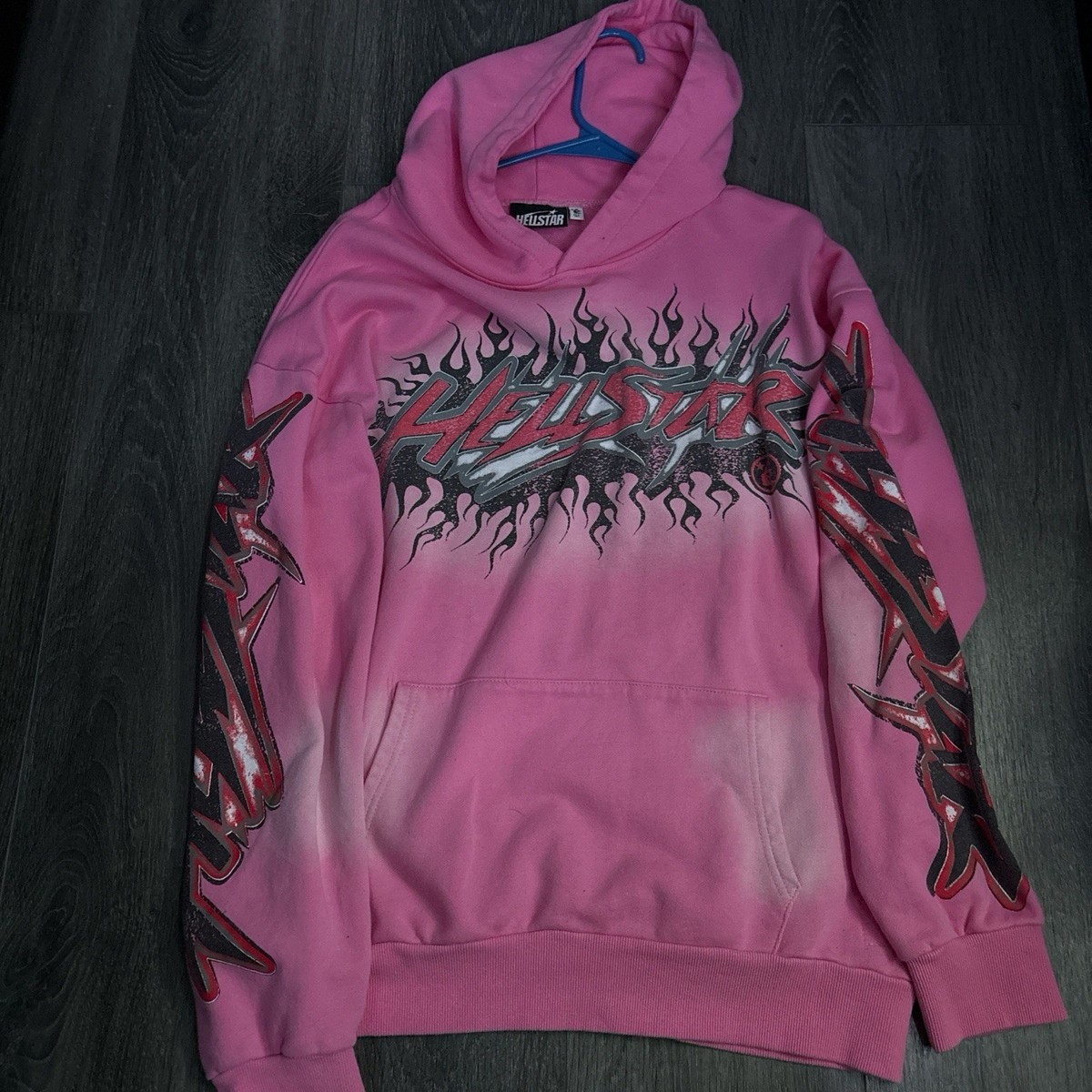 ん*ん様 Hellstar ピンク　パーカー Hellstar Brainwashed Without Brain Hoodie Pink - FW23 - US