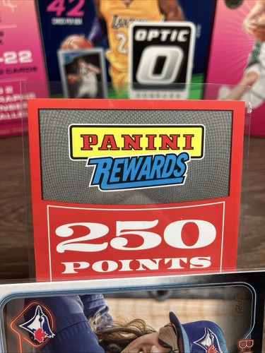 2025 Panini Rewards - 250 Punkte unbenutzt Redemption Card