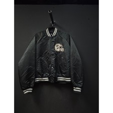 Vintage 1980s Raiders Chalkline Jacket Size Small
