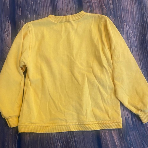 Vintage Healthtex USA made crewneck sweatshirt mustard yellow shake it up 6x - Picture 4 of 4