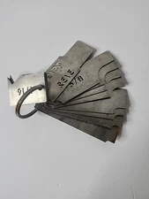 Mini Fillet Weld Keys inspection Gauge Welding Radius Gage 