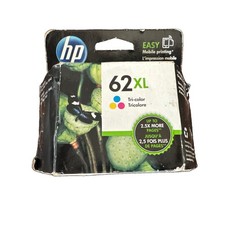 HP 62XL Tri-color High-yield Ink C2P07AN