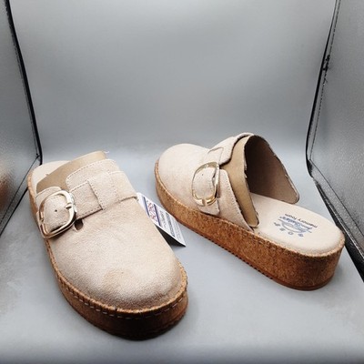 Bobs From Skechers Rosey Rise On Parade Clogs Women's 8.5M Beige Natural A186