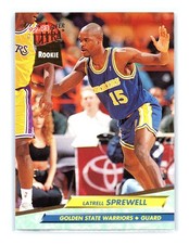 1992-93 Ultra Basketball #266 Latrell Sprewell Rookie RC Golden State Warriors