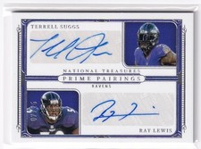 2025 National Treasures RAY LEWIS/TERRELL SUGGS 