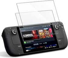 JETech Screen Protector for Steam Deck OLED 7.4-Inch (2023) and Clear 