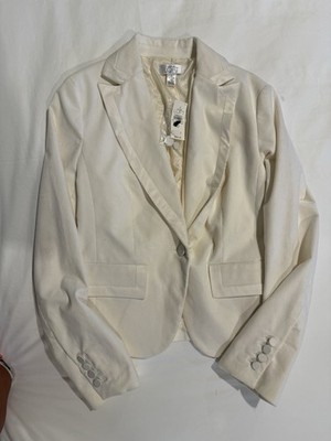 Ann Taylor Loft Blaser Cream Color Size 8