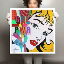 Girl Power  – Print Limited Edition on paper, Giclee Print, Pop Art, Comics, Art
