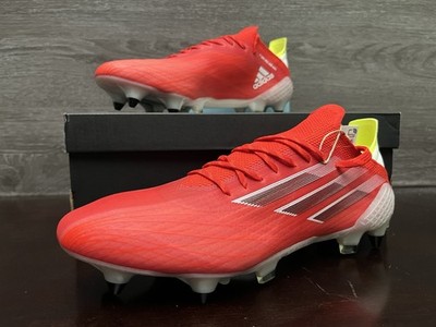 Adidas X SpeedFlow.1 SG Red Black Soccer Cleats Men's Size 10