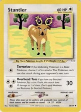 Stantler 38/64 Uncommon Neo Revelation Pokemon Unlimited Lightly Played