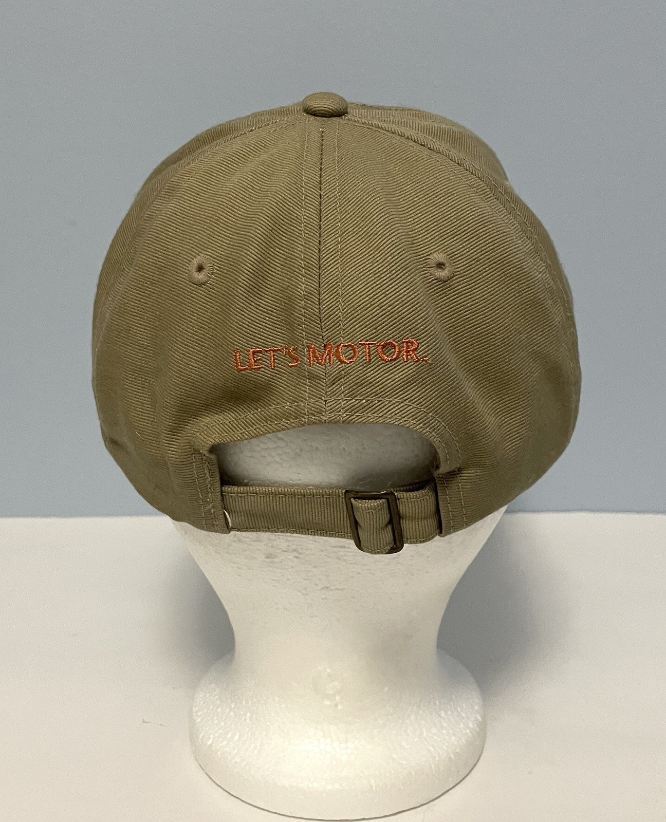 Mini Cooper Adjustable Baseball Hat Beige Let’s M… - image 4