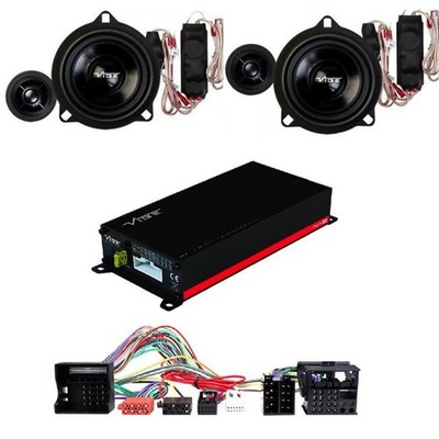 Vibe Auto Lautsprecher Audio mit Verstärker für BMW 3er Haustür Upgrade Plug & Play