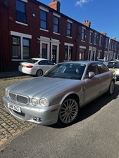 JAGUAR XJ X358 2.7 Td Diesel Automatic 2007 4dr Saloon Silver Black Leather