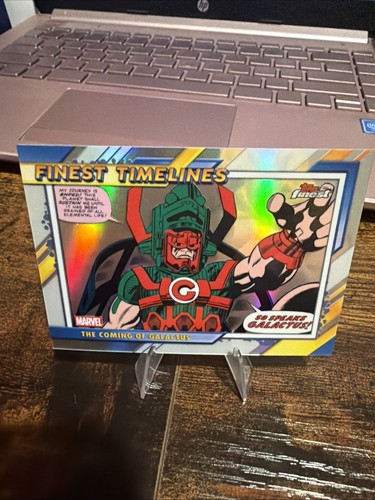 2026 Topps Finest Fantastic Four The Coming of Galactus Refractor TL-04