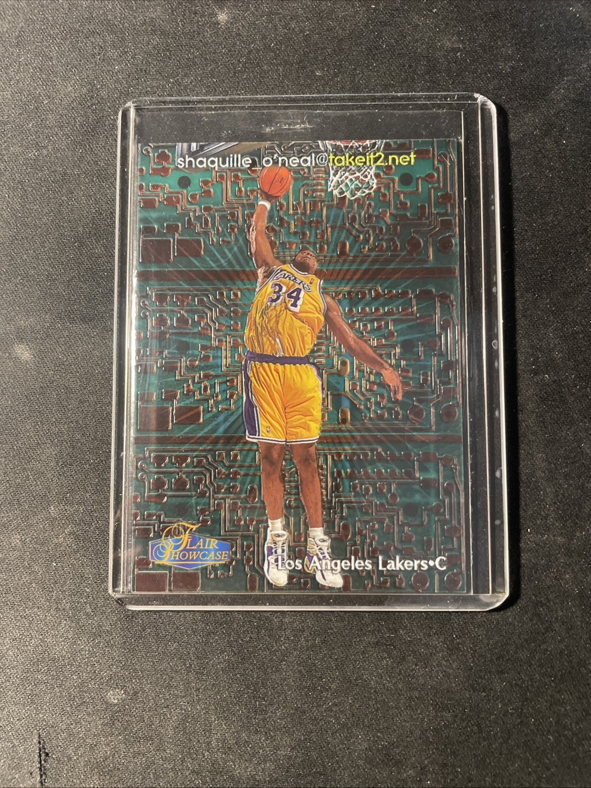 1998-99 Flair Showcase - Takeit2.Net Shaquille O'Neal #14 TN /1000