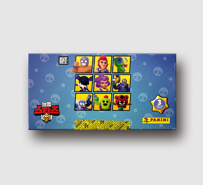 Panini 2025 Brawl Stars Official Trading Card Collection Display Box (24 Packs) 