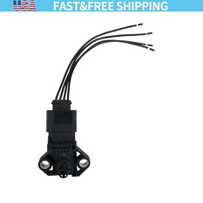 03G906051B MAP Sensor & 4-Pin Pigtail Connector for VW Jetta 1.4T 1.8T 2.0T