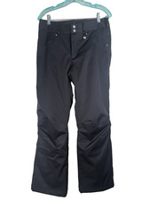 NILS High Waist Insulated Ski Pants Women  s Size 8 Waterproof Black READ
