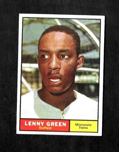 1961 TOPPS #4 LENNY GREEN - NM+++ 4.99 MAX SHIP COST