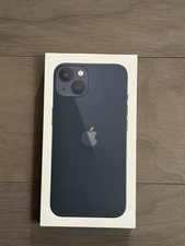 EMPTY BOX ONLY Apple iPhone 13 Midnight Black 128GB, Model A2482