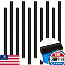 ReliThick 10Pk 48" Poster Hanger Frame Rails w/ Clips for Posters & Signs