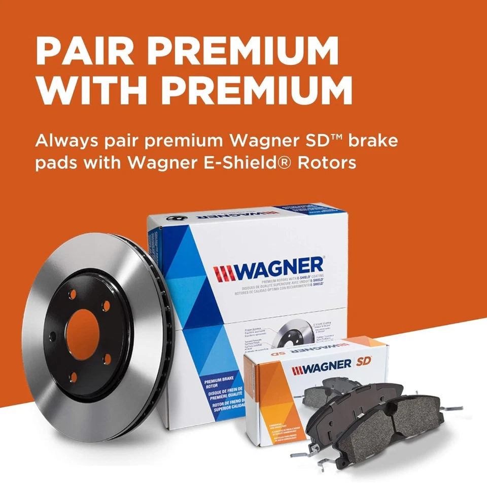 Conjunto de pastilhas de freio a disco Wagner Brake SevereDuty SX1194 - Imagem 4 de 4