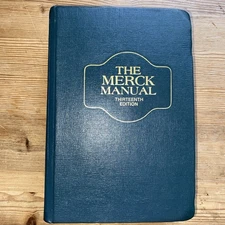 THE MERCK MANUAL of Diagnosis & Therapy - 13th Edition 1977