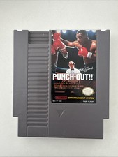 Mike Tyson’s Punch-Out!! NES Authentic Cartridge Tested Working + Sleeve