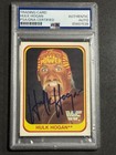 HULK HOGAN 1991 MERLIN WWF SIGNED AUTOGRAPHED CARD PSA/DNA CERTIFIED