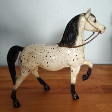 Vintage 1960s Breyer Glossy Western Prancing Arabian Appaloosa Saddle
