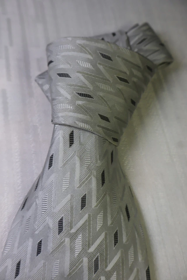 Corbata de seda Vitaliano Pancaldi hecha en Italia vintage Foto 3 de 4