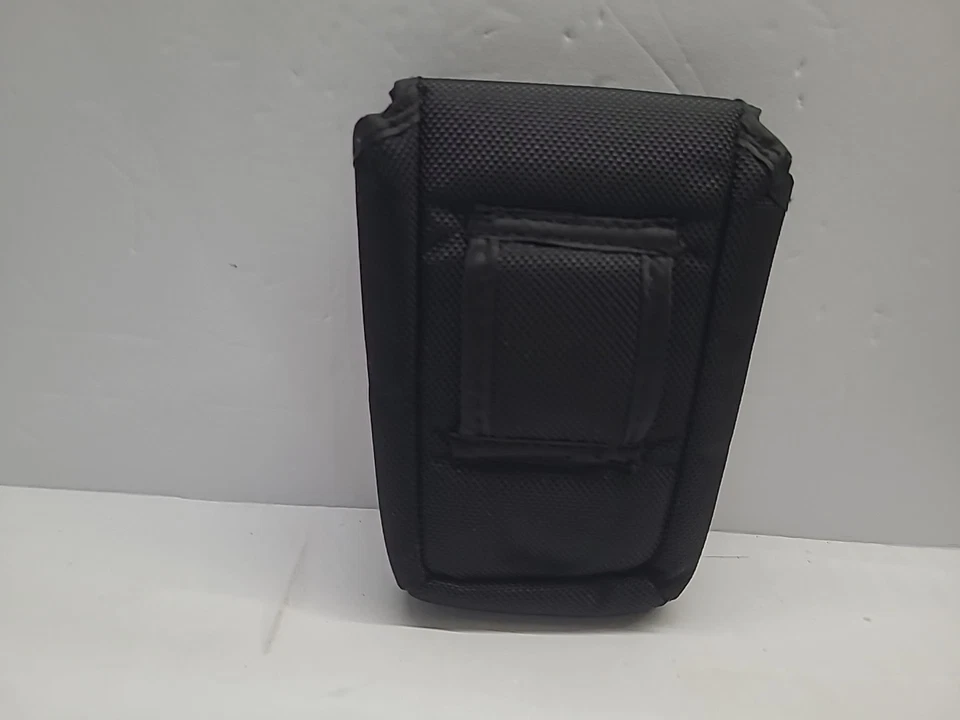 Bolsa compacta para cámara con lazo para cinturón lona negra cierre magnético fotografía  Foto 4 de 4