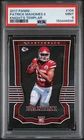 2017 PANINI KNIGHT'S TEMPLAR #104 PATRICK MAHOMES II ROOKIE RC PSA 9