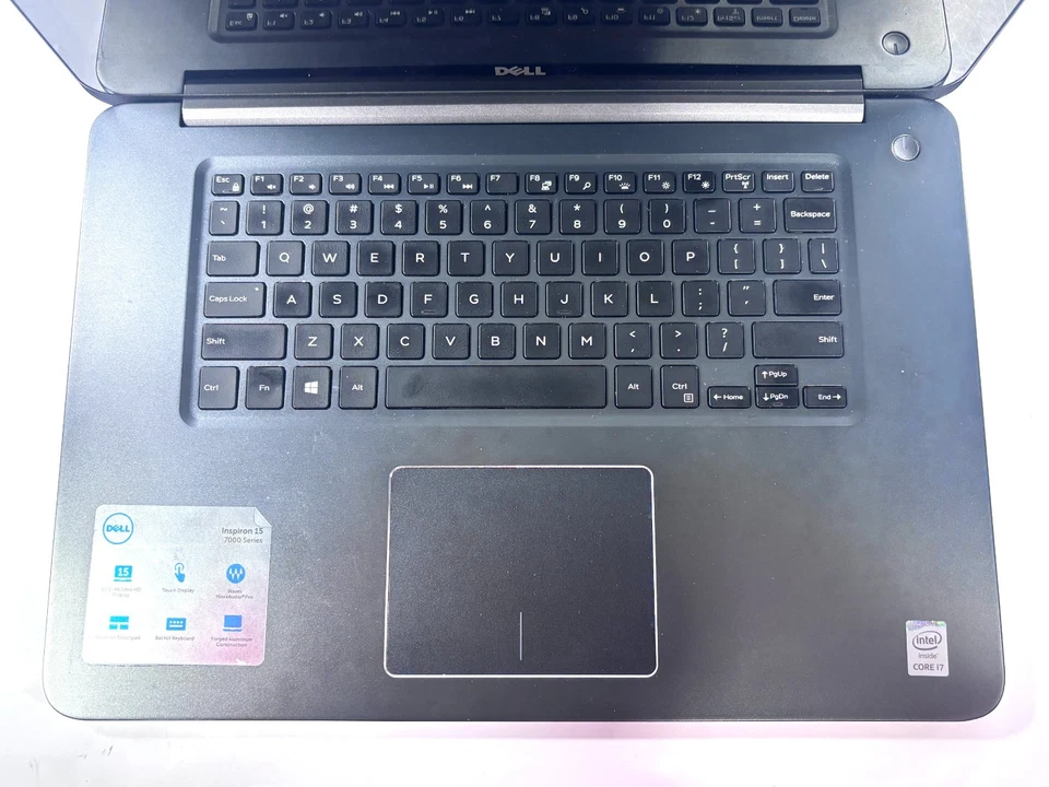 PARA REPUESTOS: Dell Inspiron 7548 - 15.6" 4K Touch, 2.4GHz i7, 12GB L RAM, 480GB SSD Foto 3 de 4