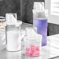 Space Saving 800ml Laundry Detergent Storage Jar for Organised Detergent