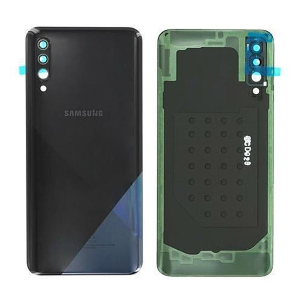 Original Samsung Galaxy A30S A307F Akkudeckel Backcover In Prism Crush Schwarz-image