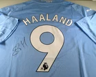Erling Haaland / Autographed Manchester City F.C. Puma Brand Soccer Jersey / COA