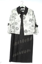 Tailleur Donna Abito da uomo Taglia IT 50 nero-bianco stile casual