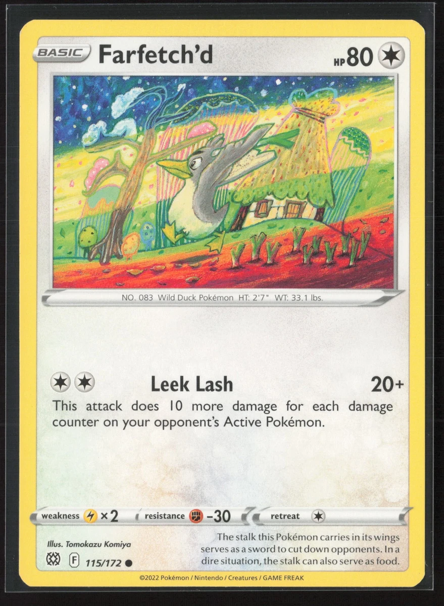Farfetch'd Common SWSH09: Brilliant Stars 115/172 NM Pokemon