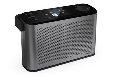 Sharp DR-P540 DAB+ Digitalradio Bluetooth Lautsprecher Wecker Dual-Alarm & Akku